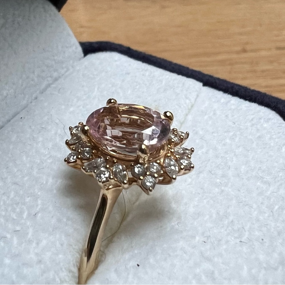 Morganite Engagement Ring